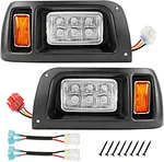 golf cart LED modified headlight